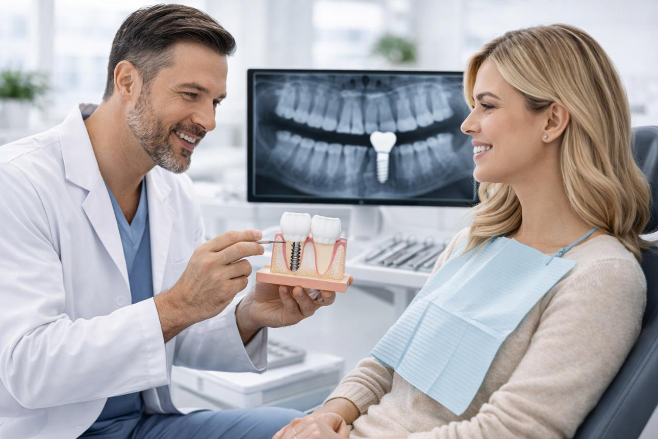 Tratamiento de implantología dental en Valencia